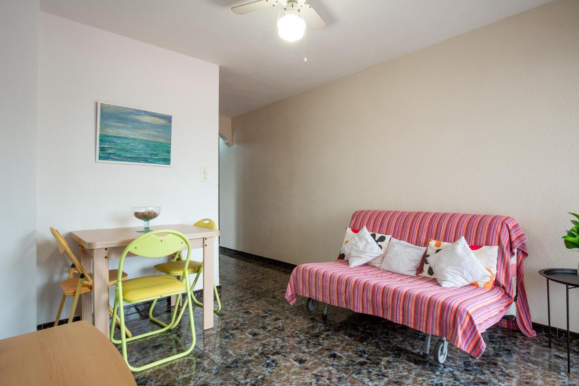 Apartamento En Complejo Residencial Con Piscina Y Garaje A 100M Del Mar Las Canteras  Buitenkant foto